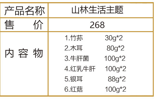 山林生活主題